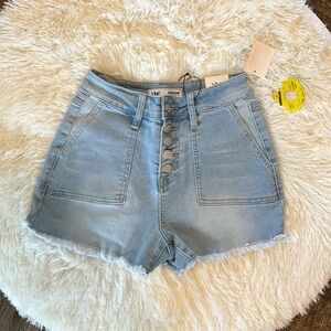 NWT YMI light wash shorts